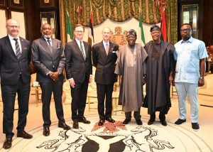Duke of Edinburgh visits President Tinubu 1