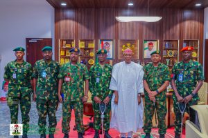 GOC 1 Division visit Kano Governor Abba Yusuf