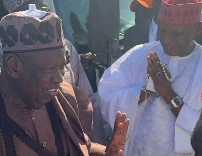 Governor Yusuf and former Governor Ganduje