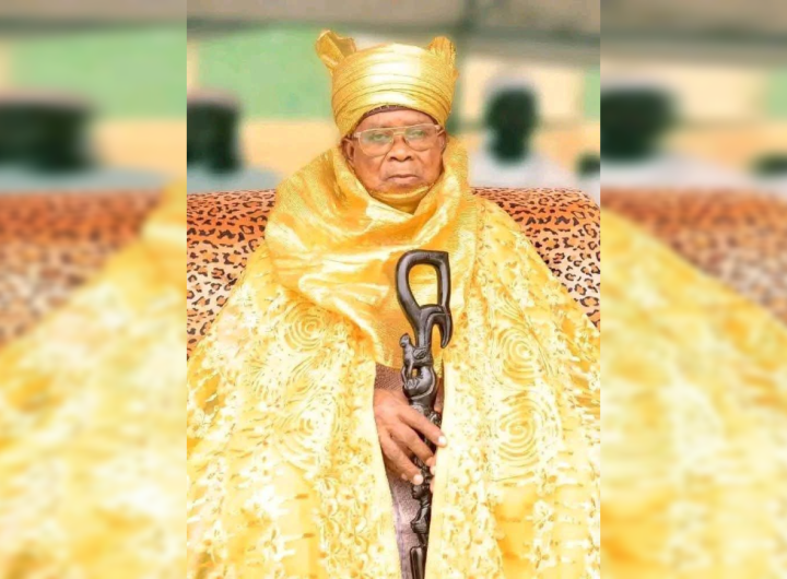 His Royal Majesty, Alhaji Abu Ali, the Etsu of Bassa Nge Kingdom