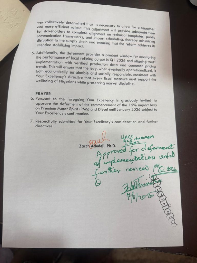 CSOs condemn FG's decision to defer 15% fuel import duty, warn of threat to local refineries 3 IMG 20251113 WA0040