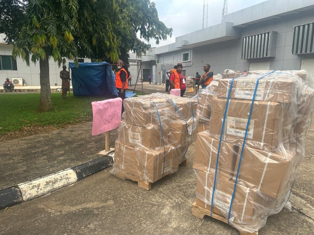 Anambra 2025: INEC distributes sensitive election materials to all 21 LGAs ahead of governorship poll
