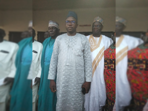 Newly elected Lau LG Chairman, Hon. Peter Julius