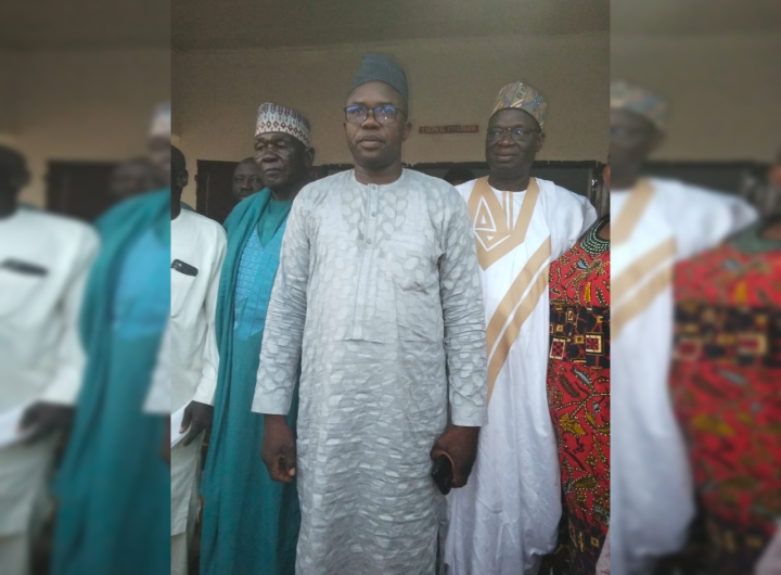 Newly elected Lau LG Chairman, Hon. Peter Julius