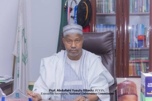 Executive Secretary of NUC, Abdullahi Ribadu