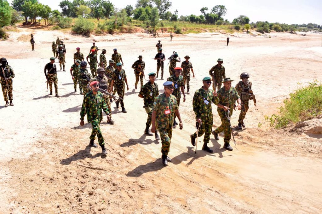 GOC visits Shanono after bandits' incursion, hails frontline troops for bravery, professionalism