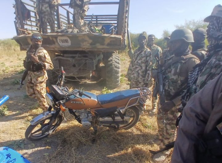 Nigerian Army raids Boko Haram stronghold in Bula Daloye, recovers hidden IEDs, weapons