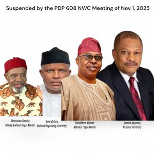 PDP suspends Anyanwu, other officials