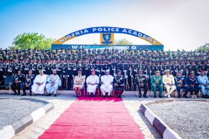 1,187 cadets graduate from the Nigeria Police Academy; commissioned as ASPs