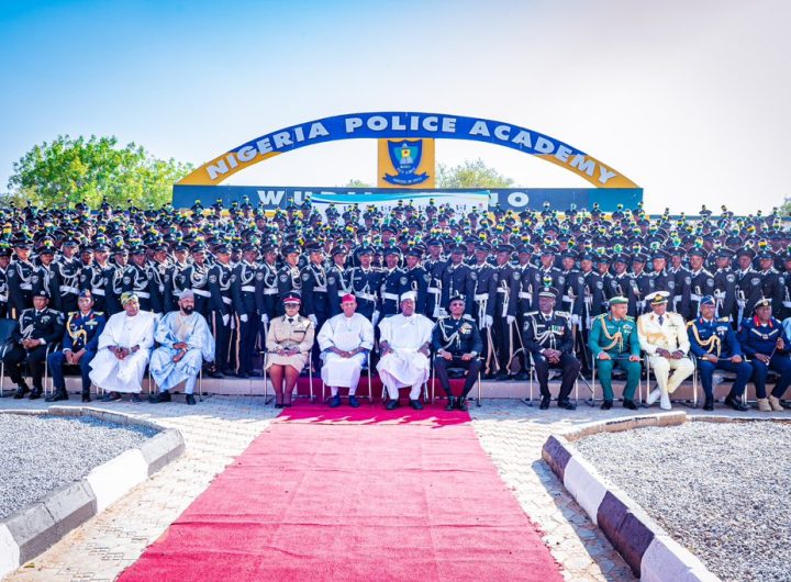 1,187 cadets graduate from the Nigeria Police Academy; commissioned as ASPs