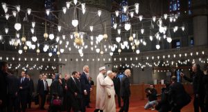 Pope Francis visits Istanbul mosque1