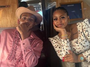 Nollywood actress, Regina Daniels and her brother Sammy West