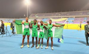 Riyadh 2025: Team Nigeria shines with double Gold in wrestling and 4x100m Relay