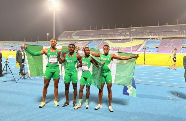 Riyadh 2025: Team Nigeria shines with double Gold in wrestling and 4x100m Relay