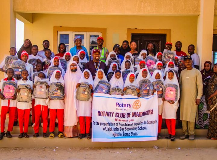 Rotary Club of Maiduguri launches "lifelong literacy" drive, supports over 600 students, adult learners