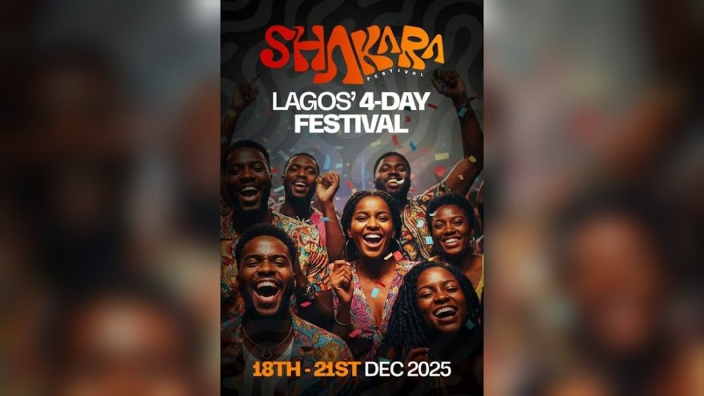 Shakara Festival set to transform ‘Detty December’ experience in Lagos