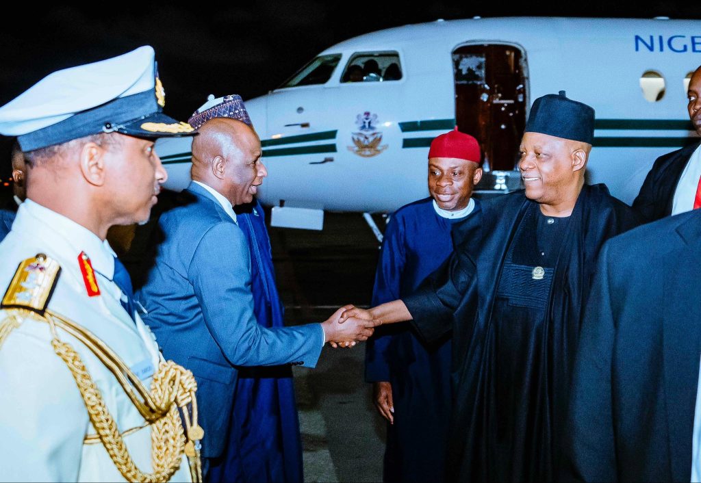 Shettima arrives in Luanda, Angola for 7th AU–EU Summit 2 Shettima arrives in Luanda, Angola for 7th AU–EU Summit