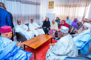 Shettima leads FG delegation on condolence visit to the late former president's family in Sokoto
