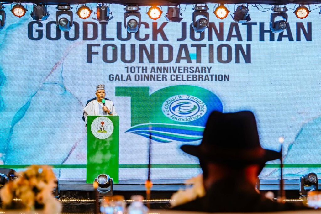 You're a guardian of democracy" – Tinubu hails Jonathan at foundation’s 10th anniversary 2 Tinubu hails Jonathan at foundations 10th anniversary1