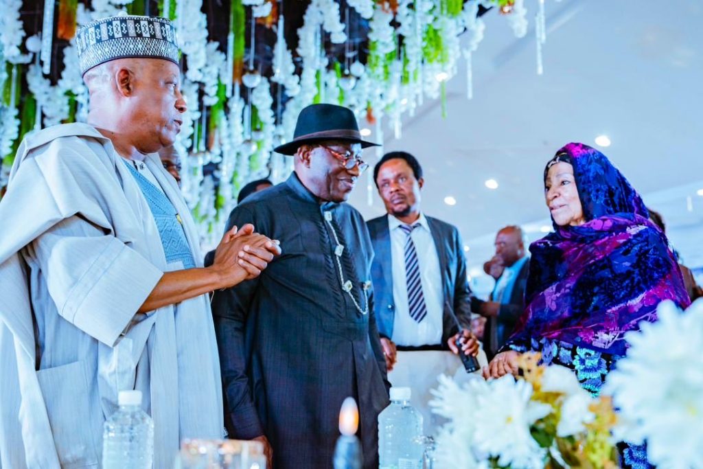 You're a guardian of democracy" – Tinubu hails Jonathan at foundation’s 10th anniversary 4 Tinubu hails Jonathan at foundations 10th anniversary3