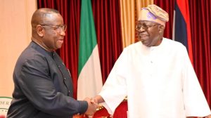 Tinubu meets Sierra Leone President Bio