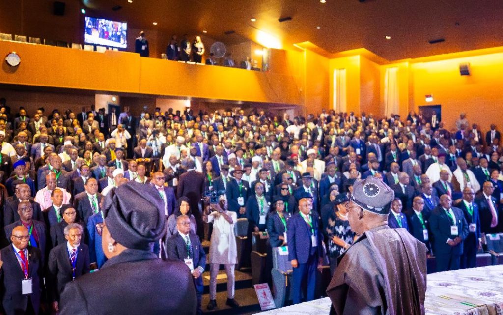 Tinubu meets judges in Nigeria