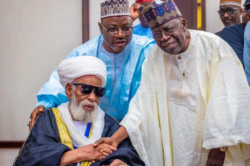 Tinubu mourns late Sheikh Dahiru Usman Bauchi