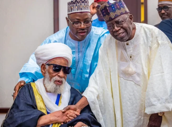 Tinubu mourns late Sheikh Dahiru Usman Bauchi