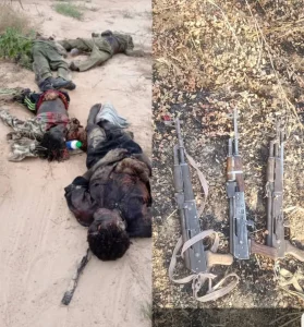 Troops neutralise 9 ISWAP terrorists, rescue 74 NYSC members in Borno
