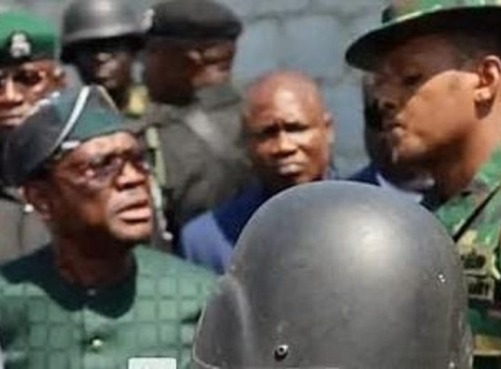 Wike and the Naval Officer