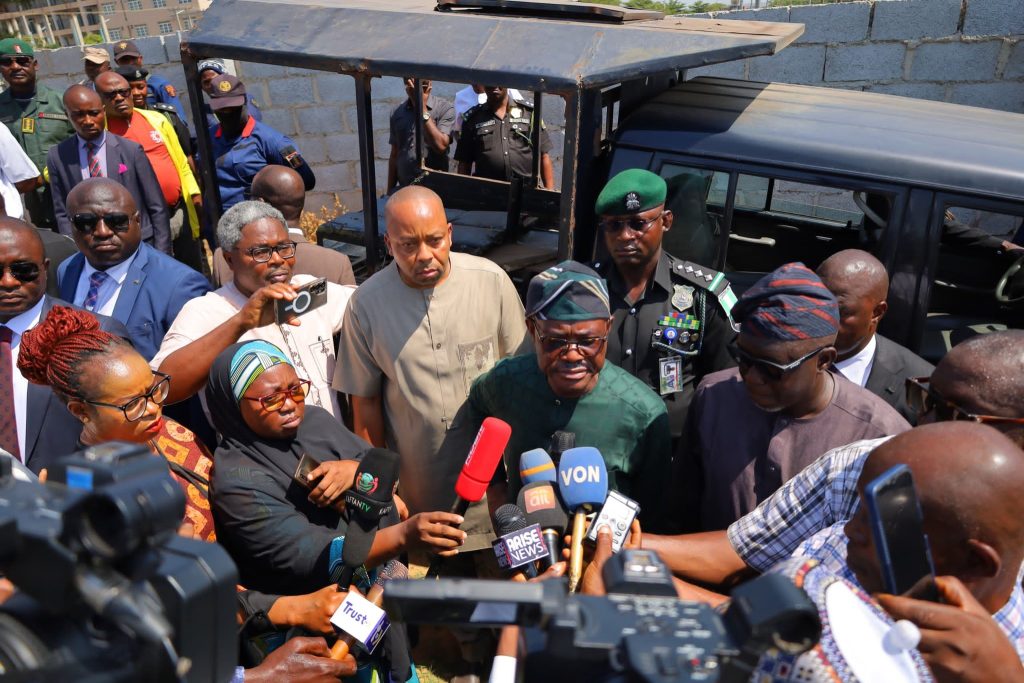 Wike clash with Soldiers in Abuja over Land