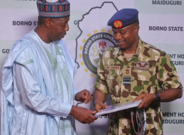 Zulum calls for joint military operation to crush terrorists stronghold in Lake Chad