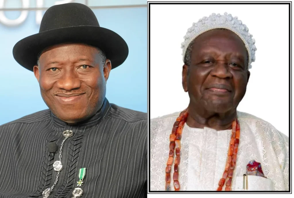 former President Goodluck Jonathan and elder statesman Obong Victor Attah
