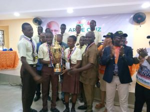 grand finale of the maiden Arise quiz competition tagged "The BRAINWAVE",