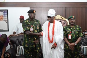 COAS visits Oba of Lagos, solicits traditional support for military operations