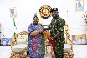 Adeleke and CoAS in Osun