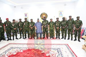 Adeleke meet COAS in Osun