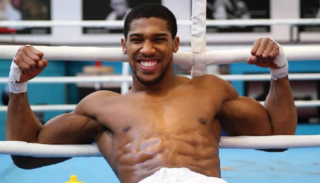 Former heavyweight boxing champion, Anthony Joshua