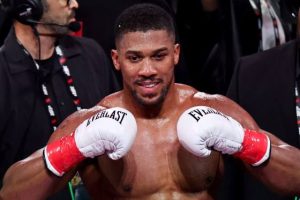 Former heavyweight boxing champion, Anthony Joshua
