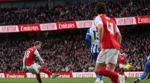 Arsenal top EPL table