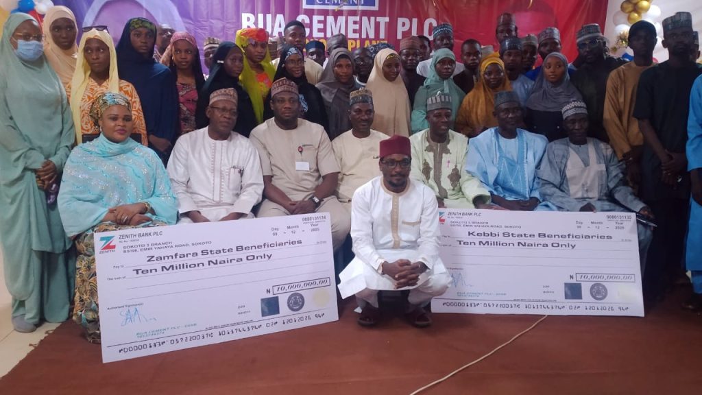 BUA Cement gives N40m scholarship to 200 students of host states
