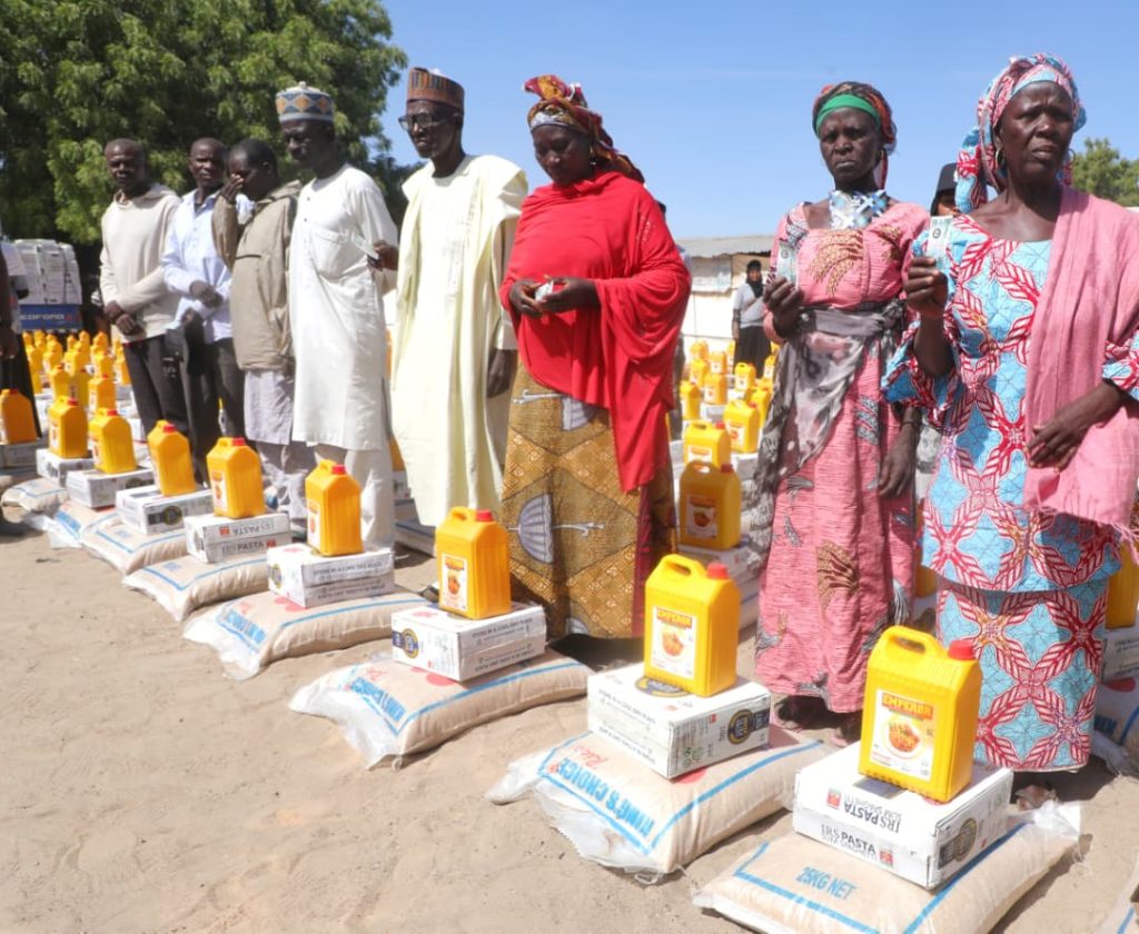 Borno: Zulum gifts food items for Christian widows, vulnerable 3 Borno: Zulum gifts food items for Christian widows, vulnerable