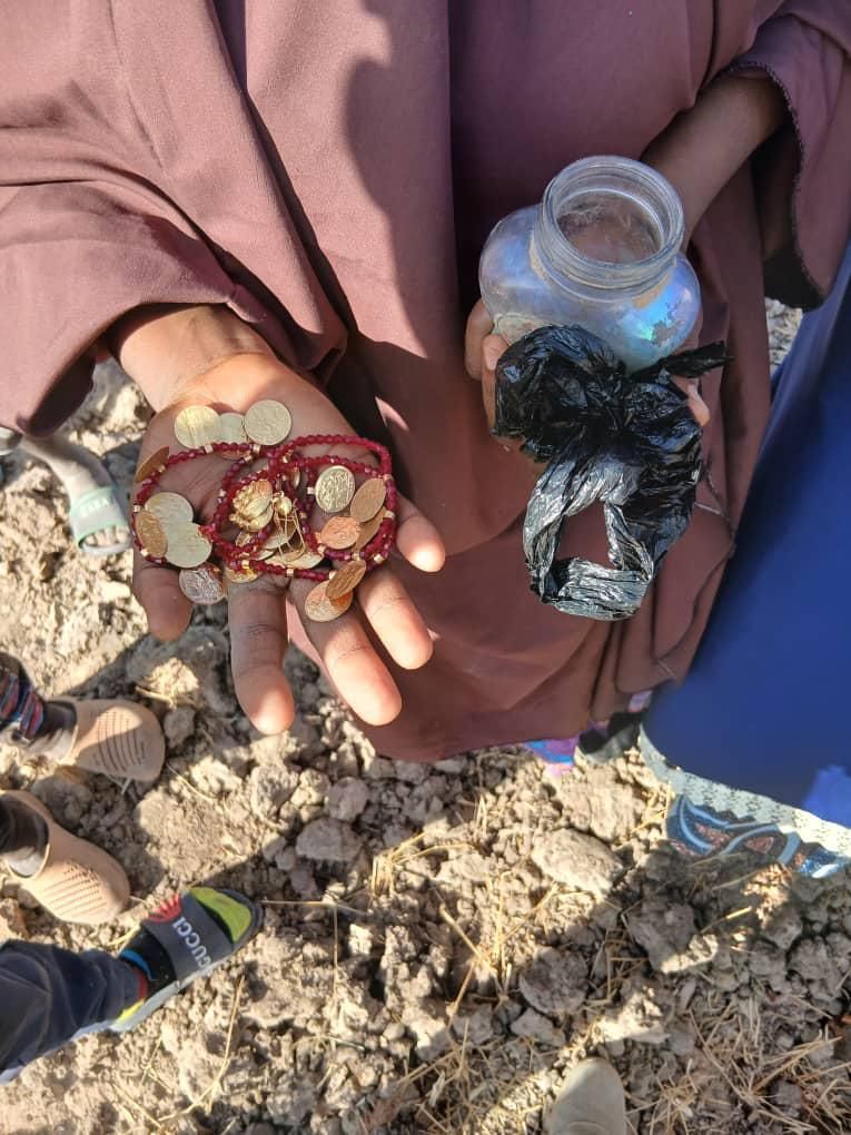 Borno woman unearths ₦23m Gold hidden while fleeing Boko Haram insurgency