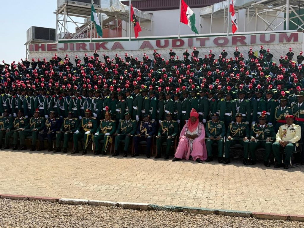 COAS Shaibu charges 250 newly commissioned officers to put Nigeria first