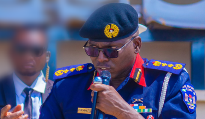 Commandant General of Nigeria Security and Civil Defence Corps (NSCDC), Ahmed Audi