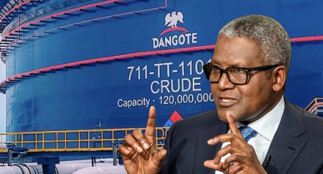 Dangote Refinery boosts petrol