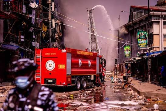 3 confirmed dead in Lagos building fire, search and rescue ongoing