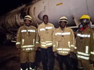 Fire service contains tanker fire incident at Rain Oil Filing station in Gombe