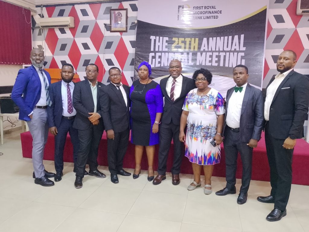 First Royal Microfinance Bank declares ₦0.018k dividend