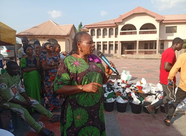 Former Ebonyi DC coordinator distributes rice